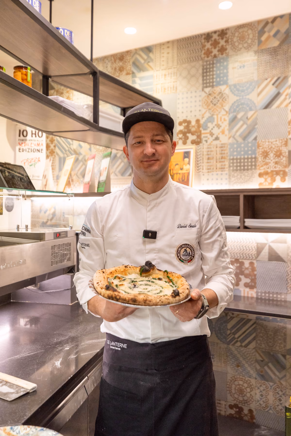 Il pizzaiolo Daniel Serale