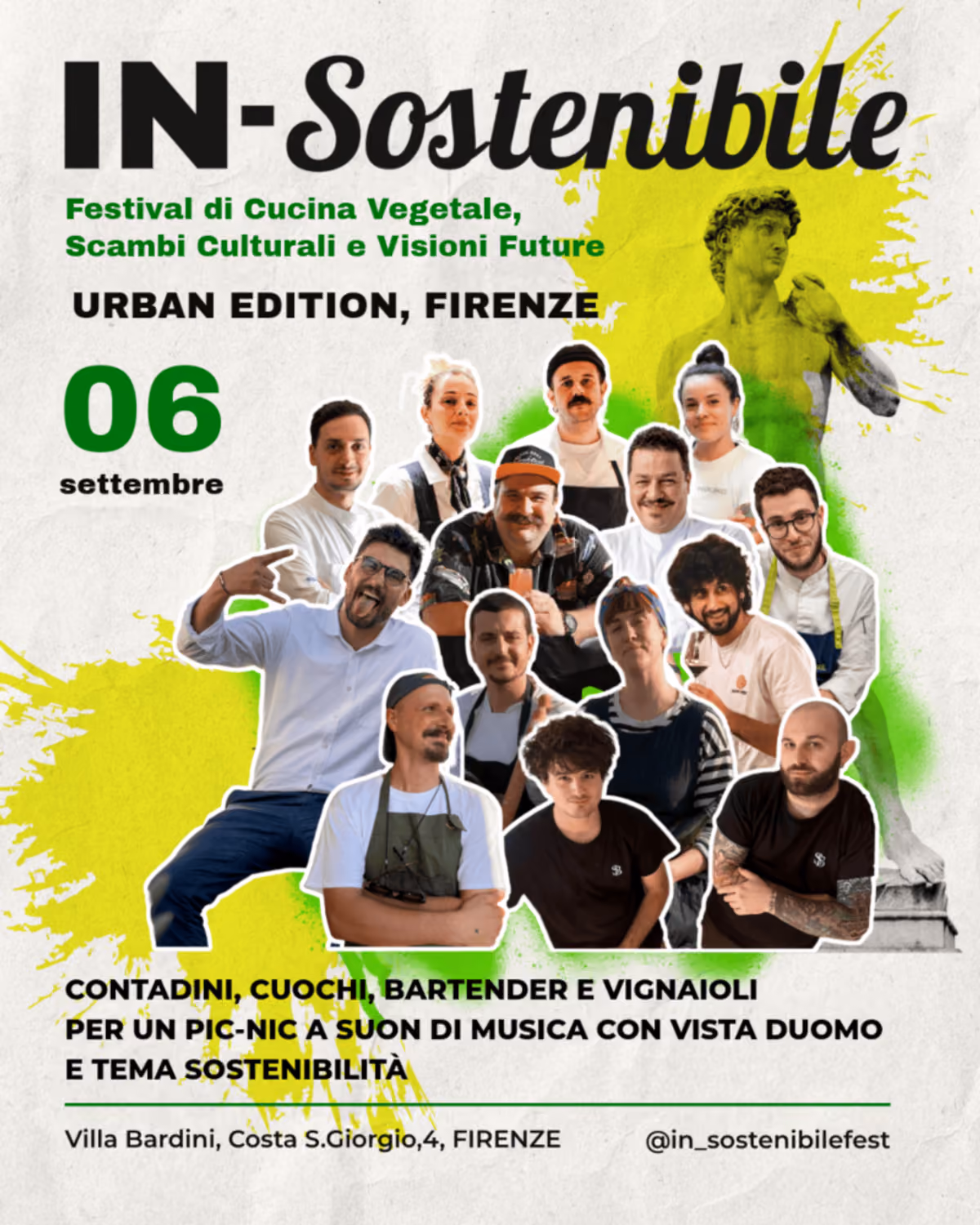 La locandina di IN-Sostenibile