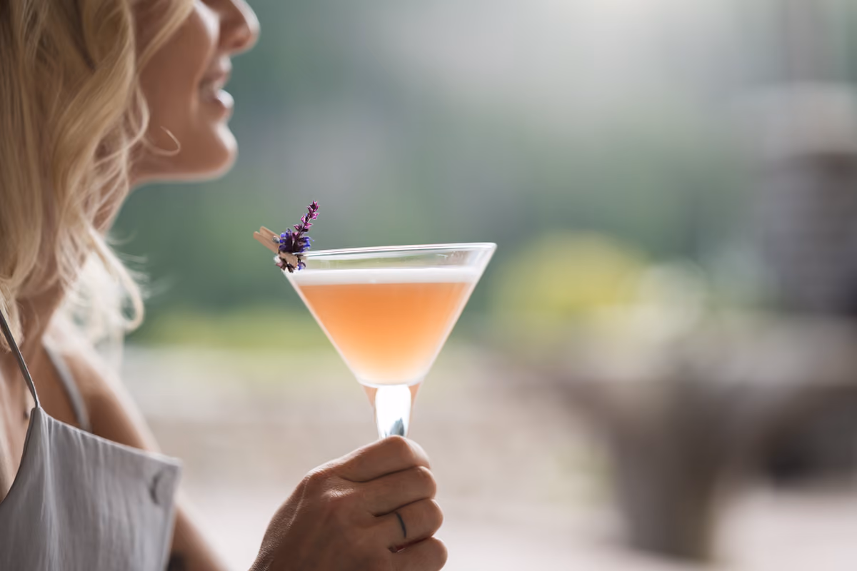 L'Enrosadira Cocktail, da sorseggiare al tramonto con vista Dolomiti