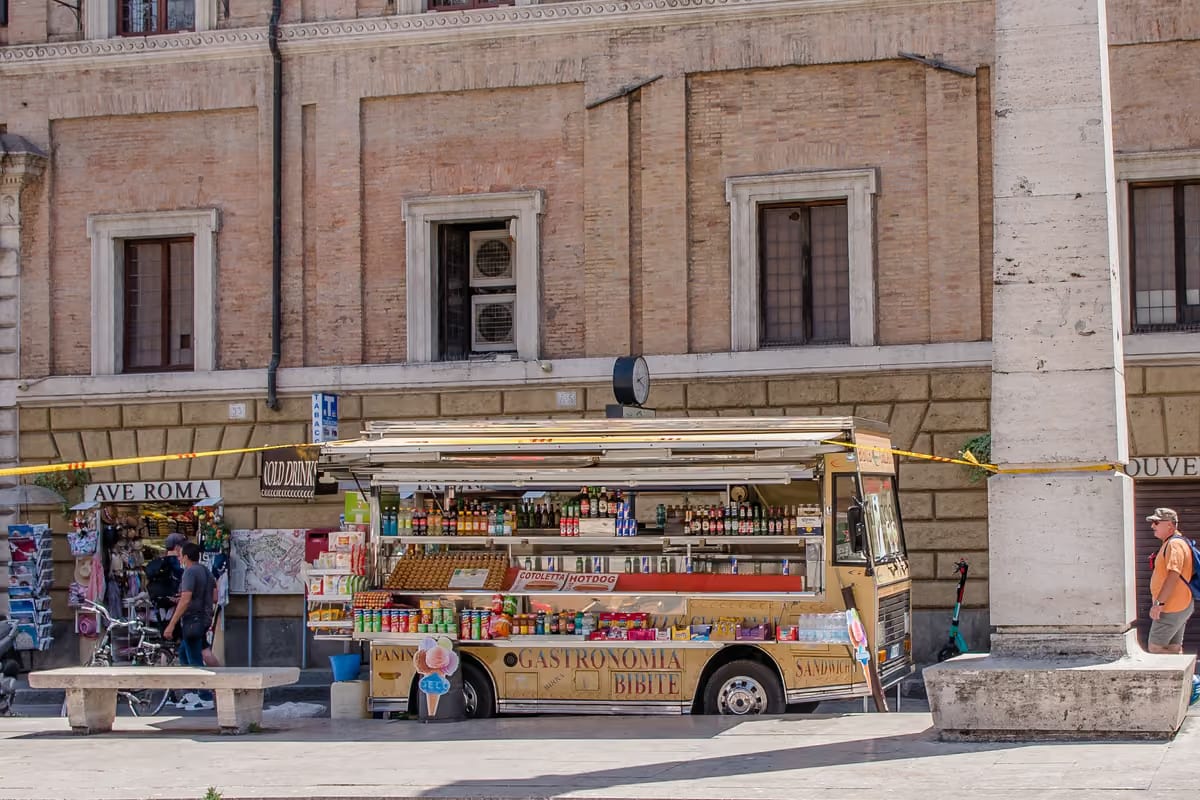 Roma supera Milano nello street food, ma la vera crescita è nei piccoli Comuni