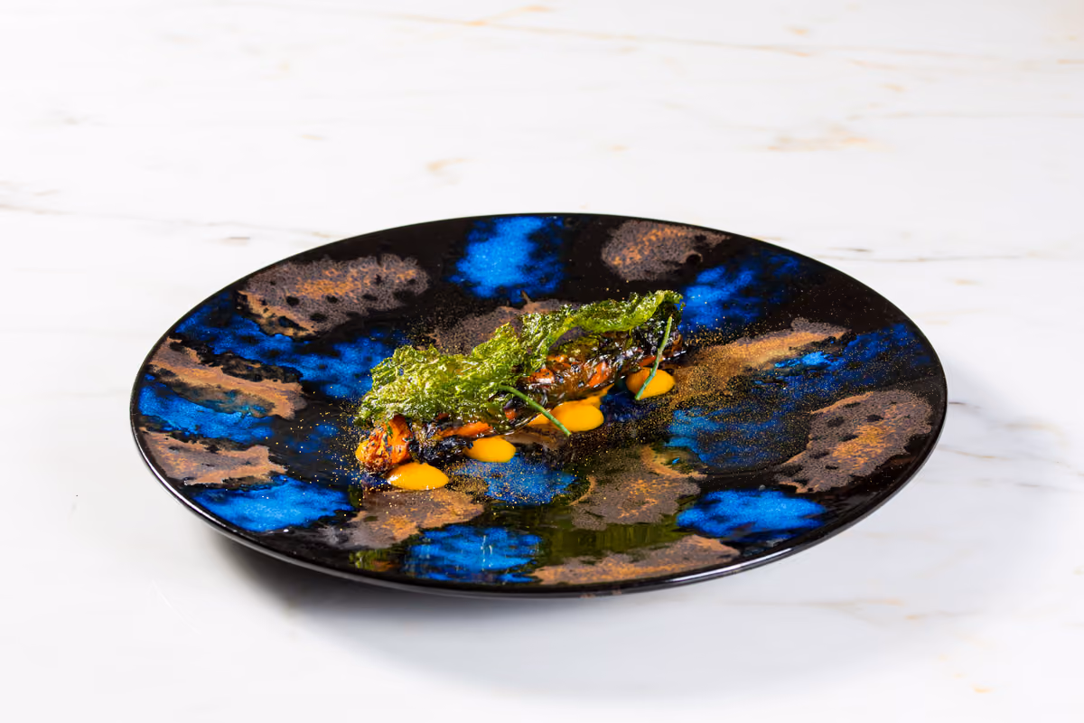Carota, alghe, cumino ed erbe sapide di Tommaso Luongo