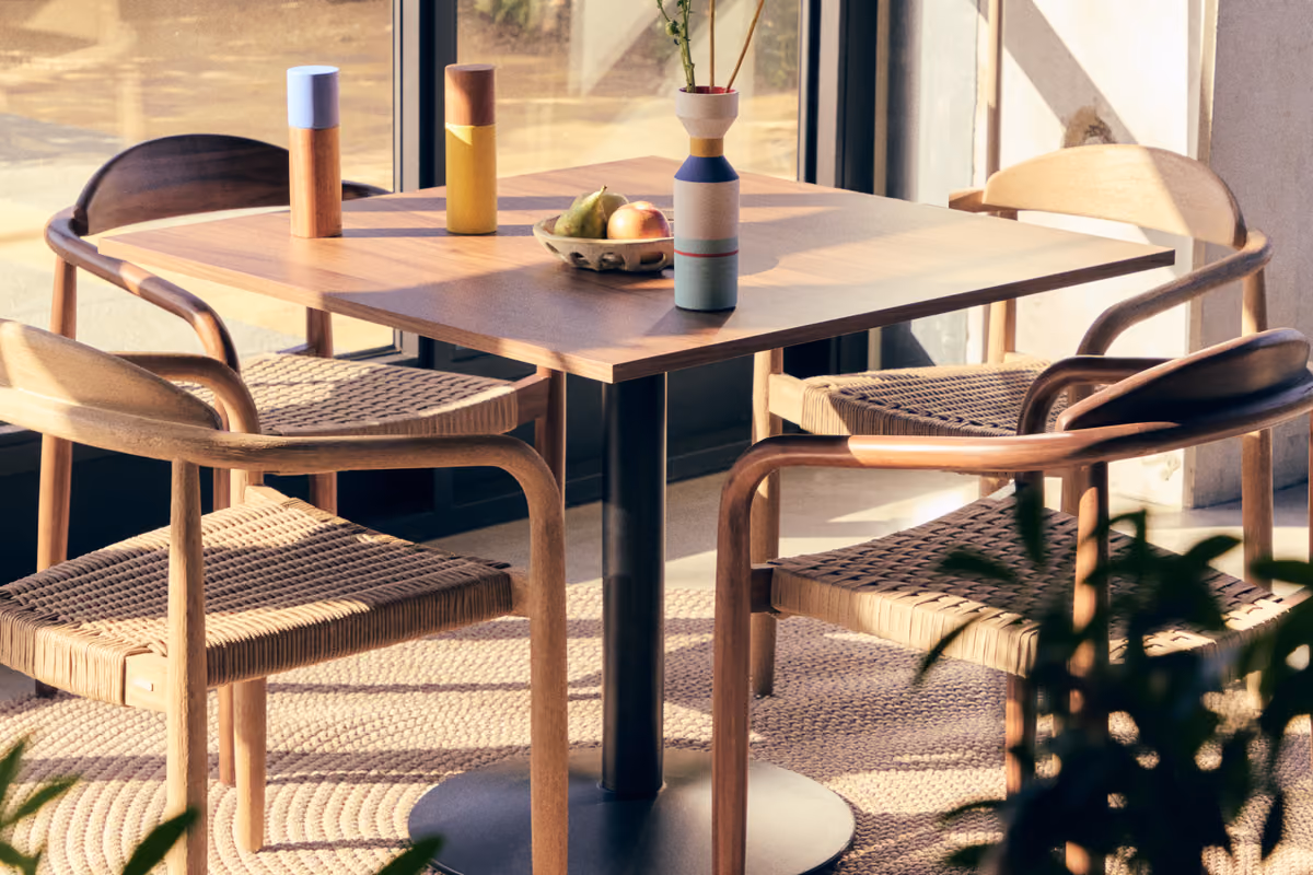 I tavoli quadrati offrono maggiore flessibilità in sala