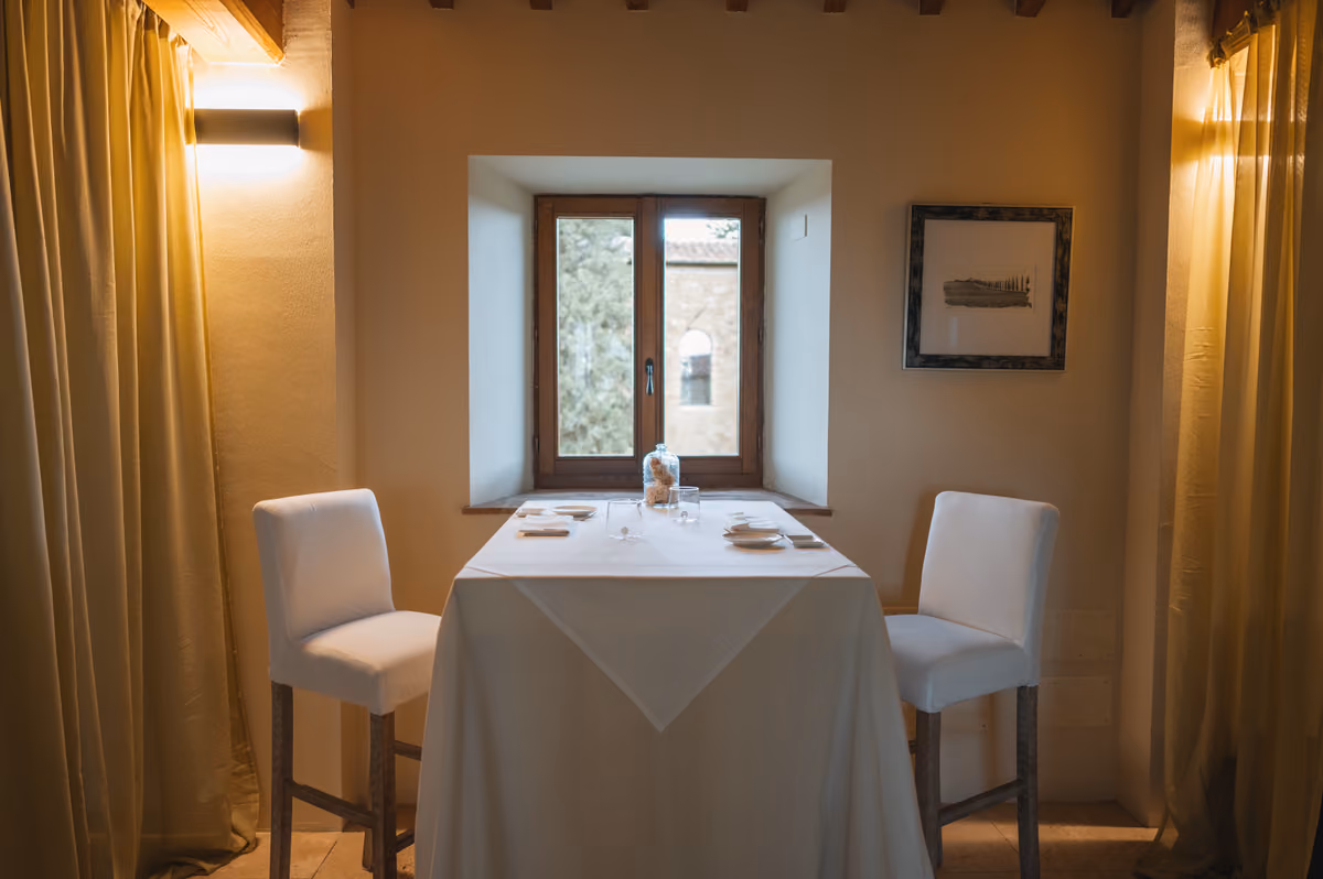 Uno scorcio della sala del Vitaleta Gourmet