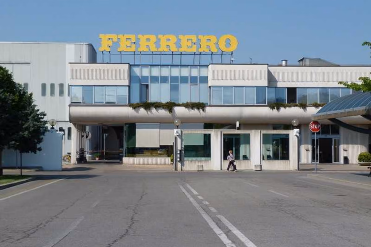 La sede della Ferrero di Alba (Cn)