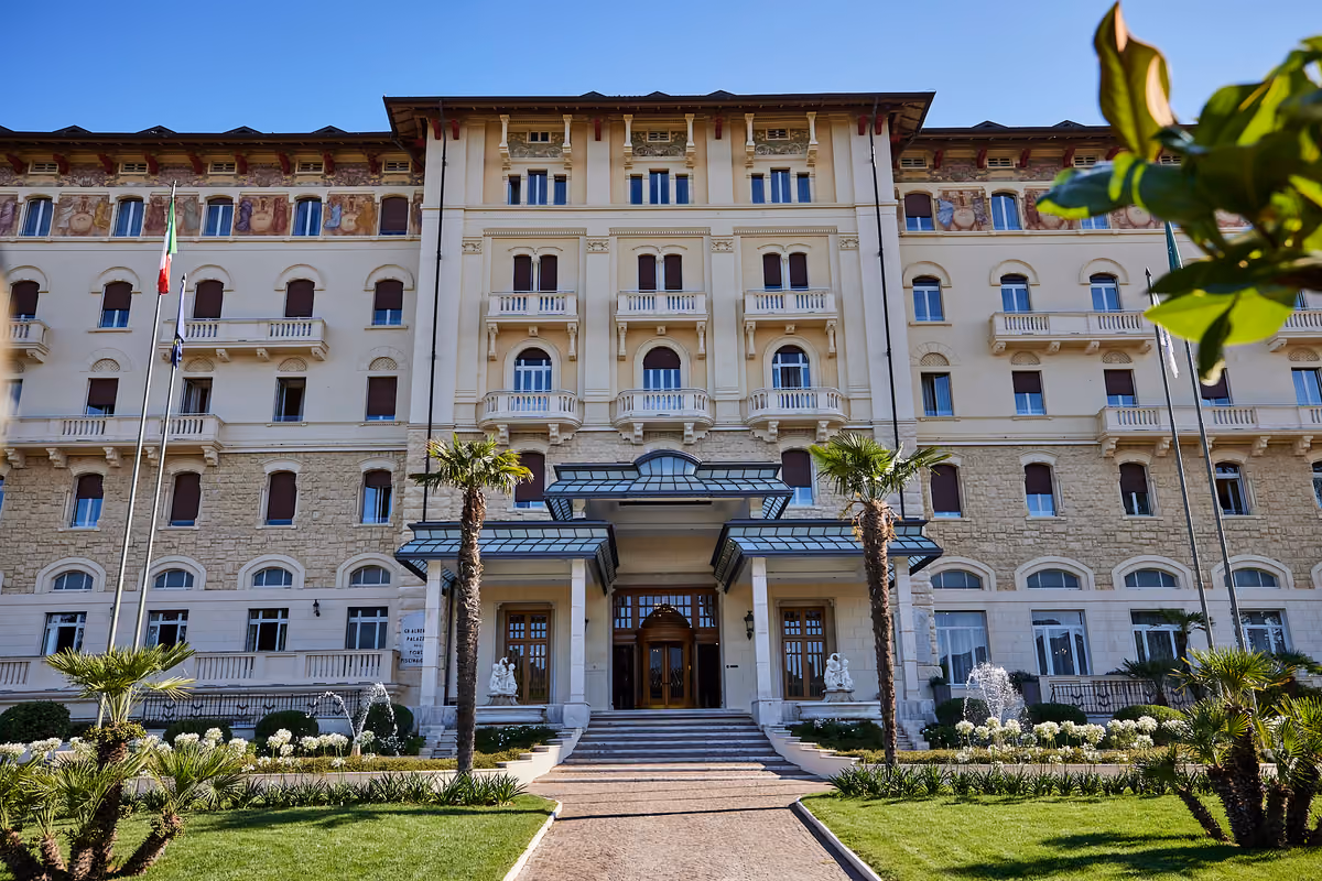 Palazzo Fiuggi, celebre per i suoi percorsi benessere, e ora anche per il cibo