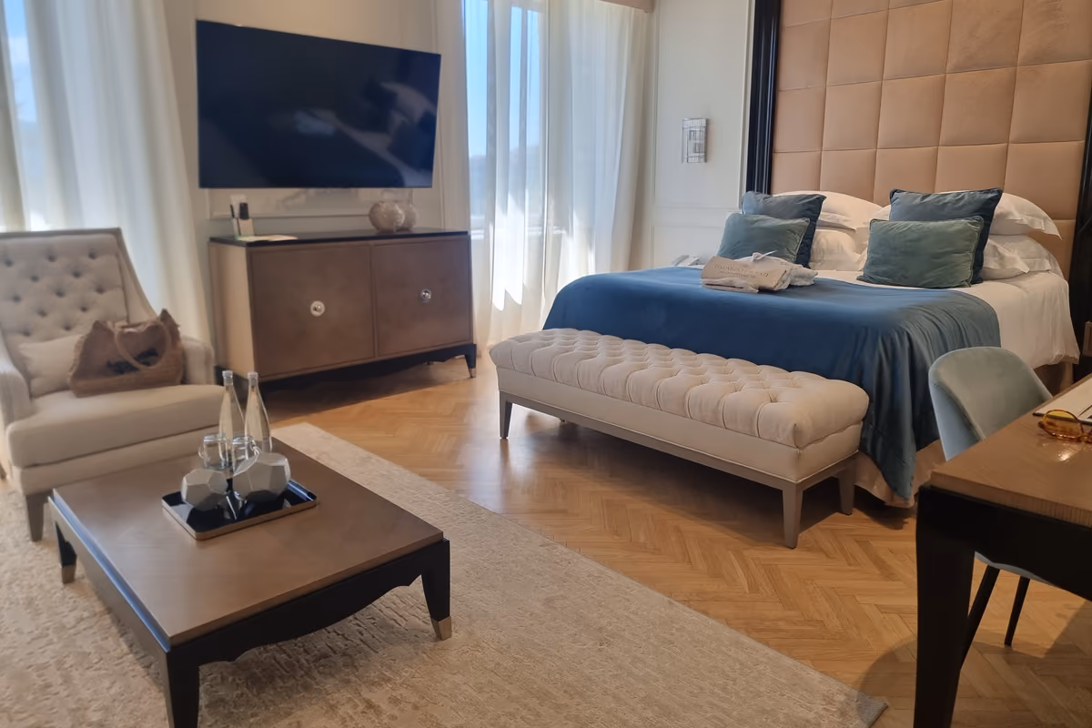 Una stanza di Palazzo Fiuggi