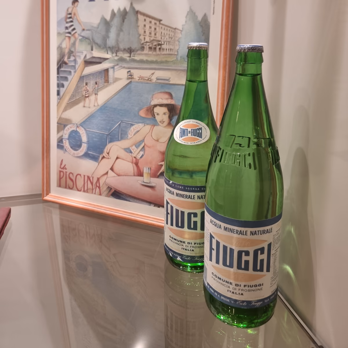 La tradizionale Acqua di Fiuggi