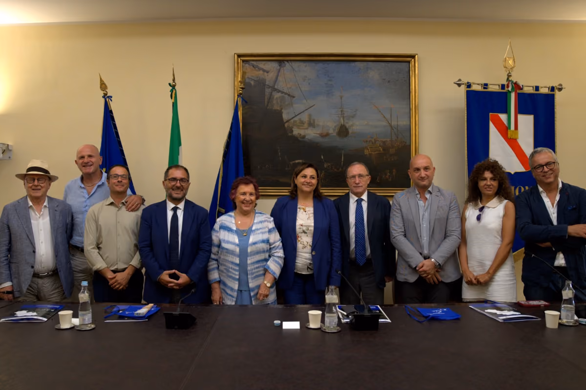 Un momento della presentazione ufficiale di Campania.Wine 2026