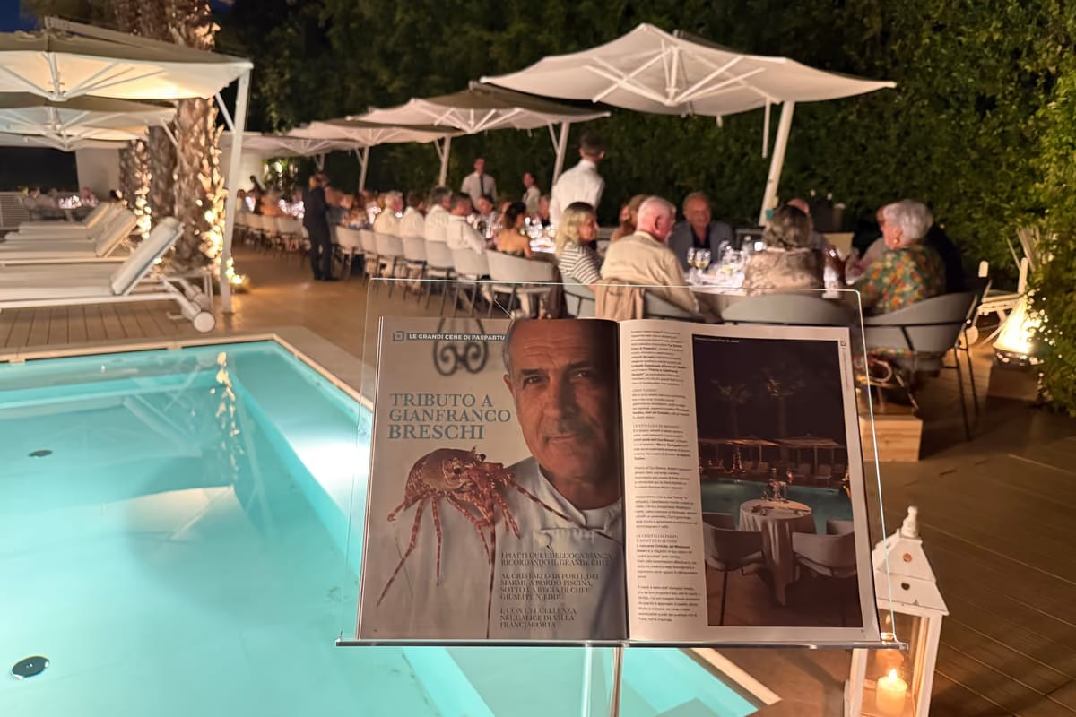 Una cena per ricordare chef Gianfranco Breschi attraverso alcune sue ricette