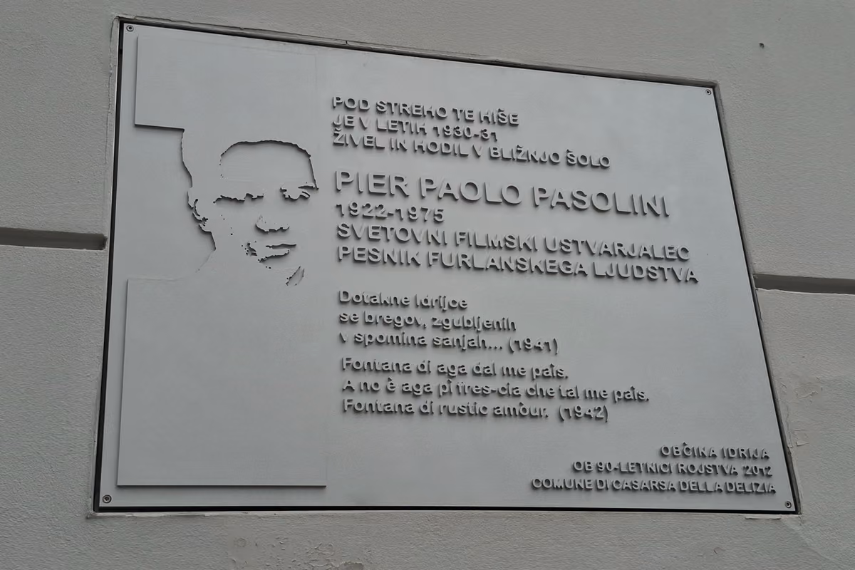 Il poeta Pier Paolo Pasolini