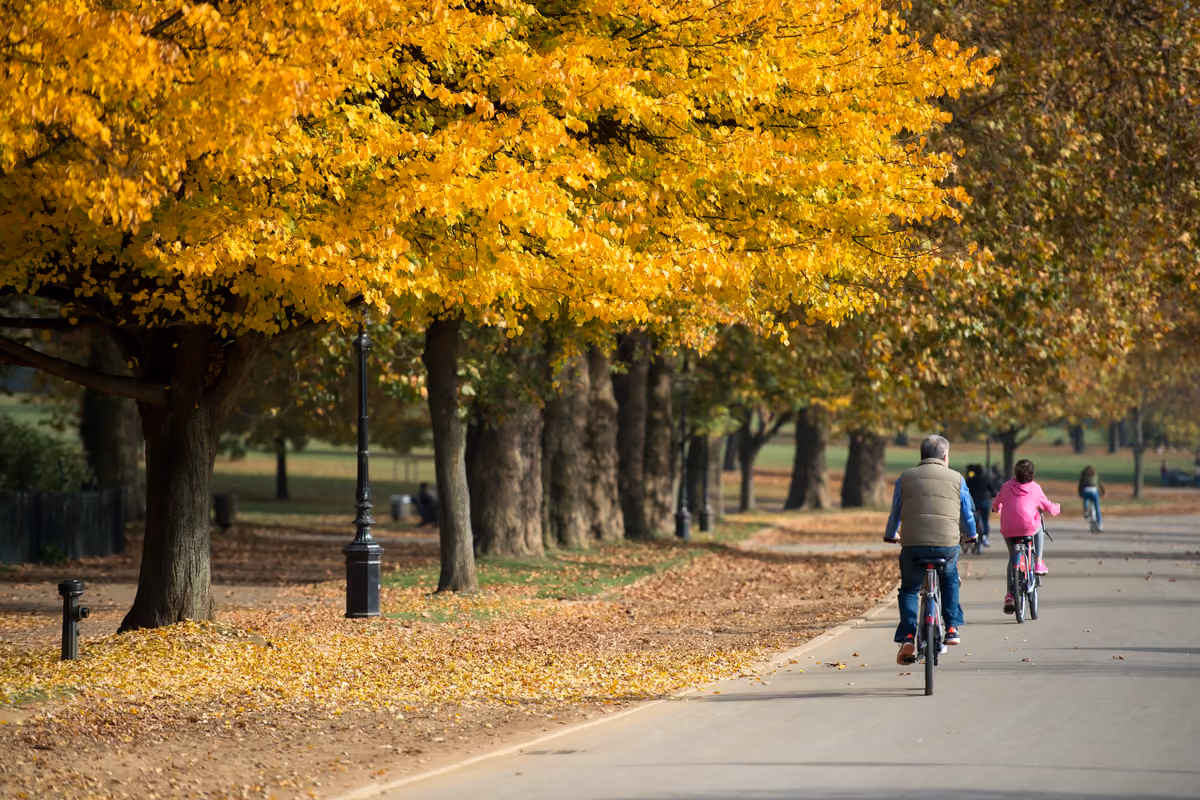 I colori dell’autunno tingono i parchi di Londra: ottobre offre un’atmosfera più rilassata, ideale per vivere la capitale oltre i flussi dell'overtourism estivo