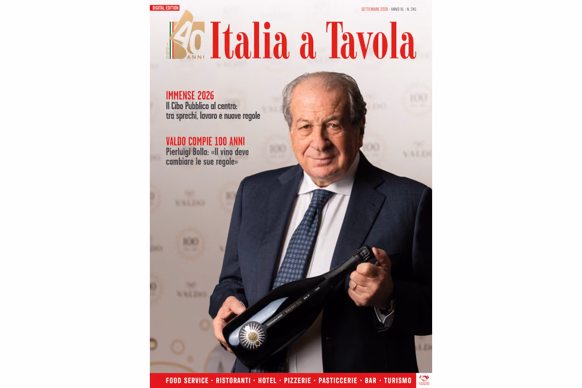 Italia a Tavola di settembre: dai 100 anni di Valdo al ruolo del Cibo Pubblico