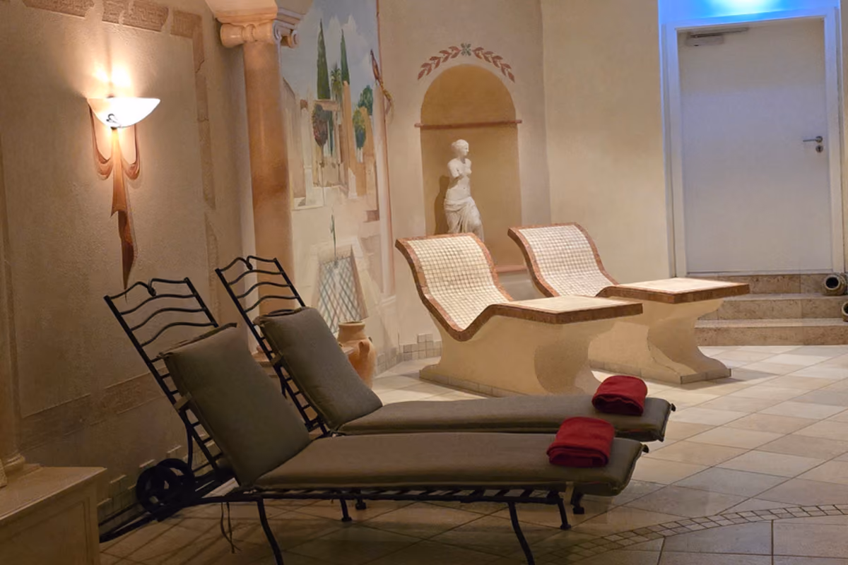Zona relax nella Spa