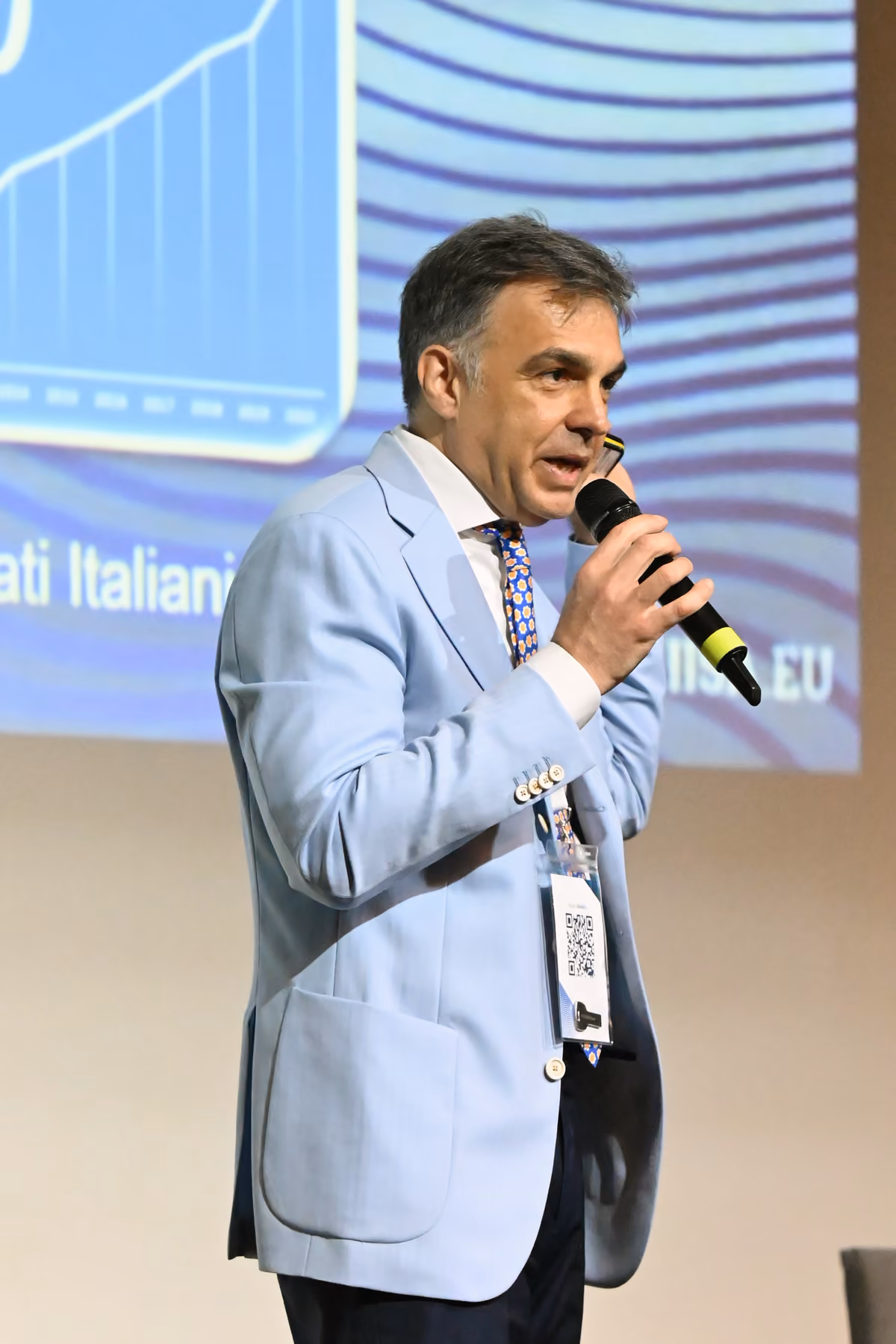 Il presidente di Aiisa Gregorio Mangano