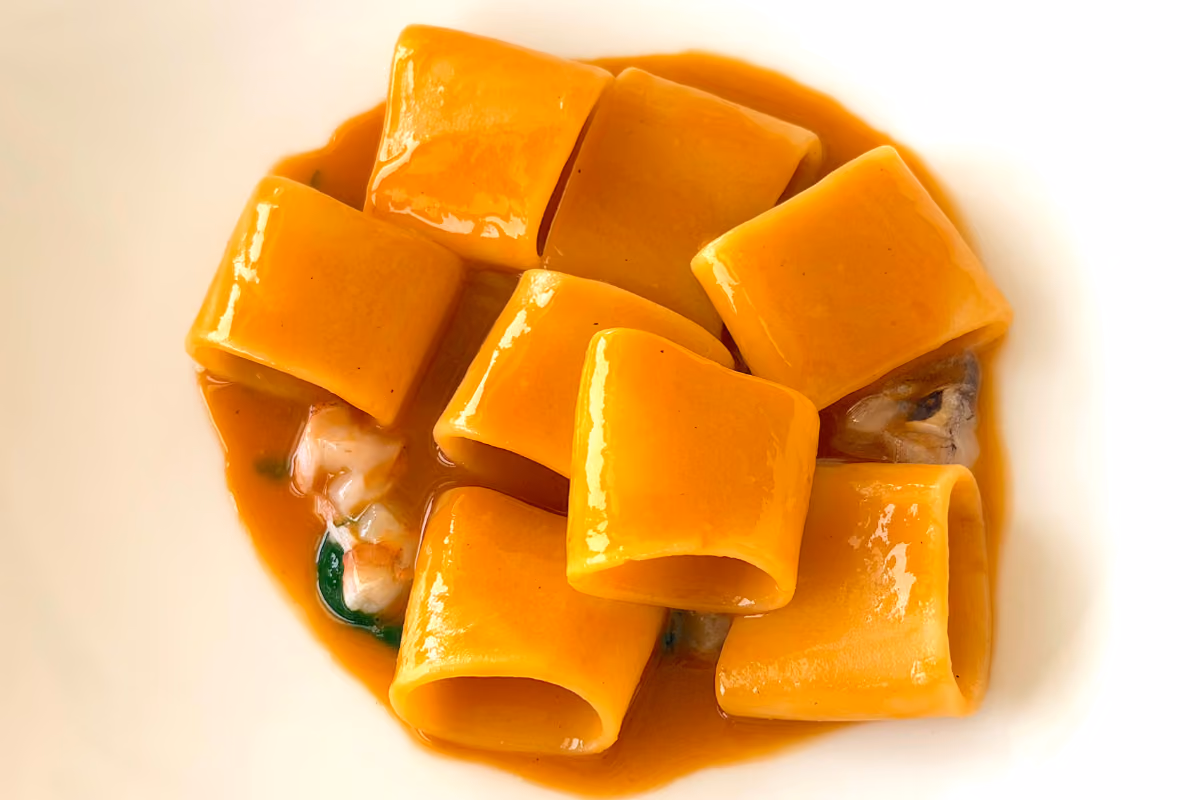 I paccheri al sugo di mare