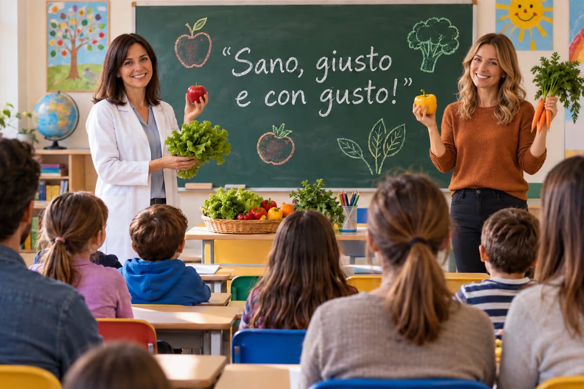 Dieta mediterranea e bambini: in 210 giorni migliorano le abitudini a tavola