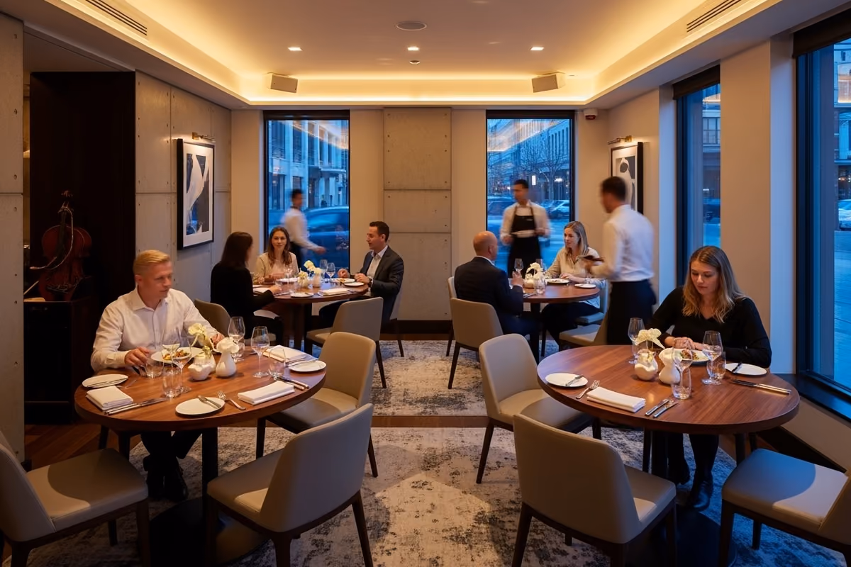 La proposta culinaria di un city hotel è meno variegata, dovendo soddisfare meno ospiti e per un minor periodo di tempo