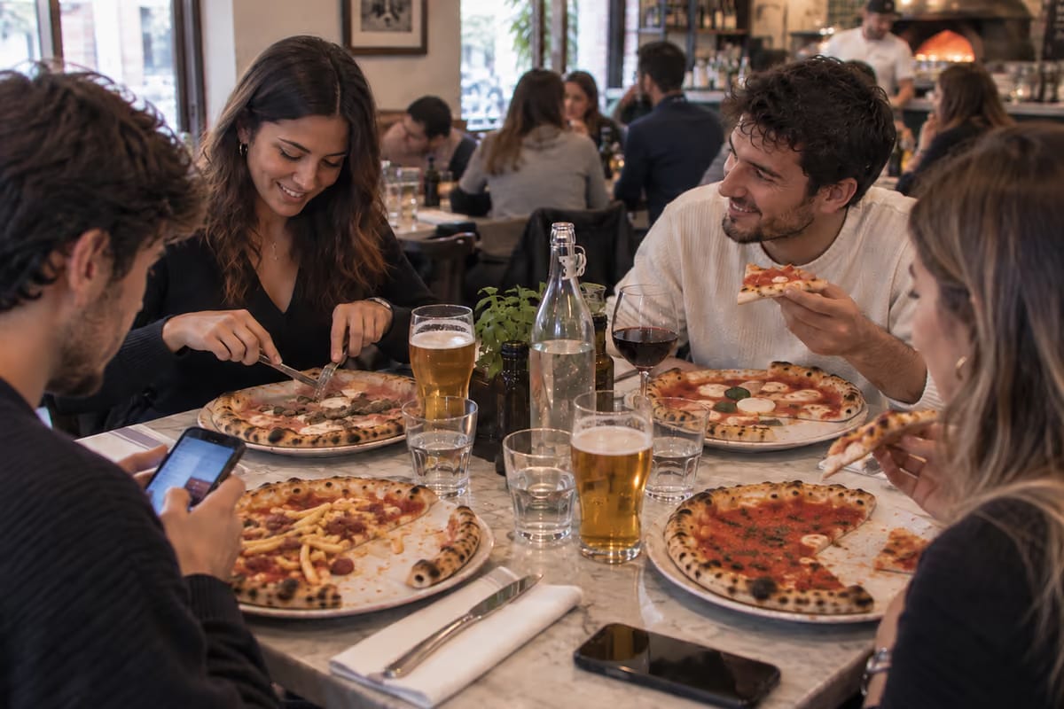 Il Galateo va anche in pizzeria: cosa si può fare e quali errori evitare