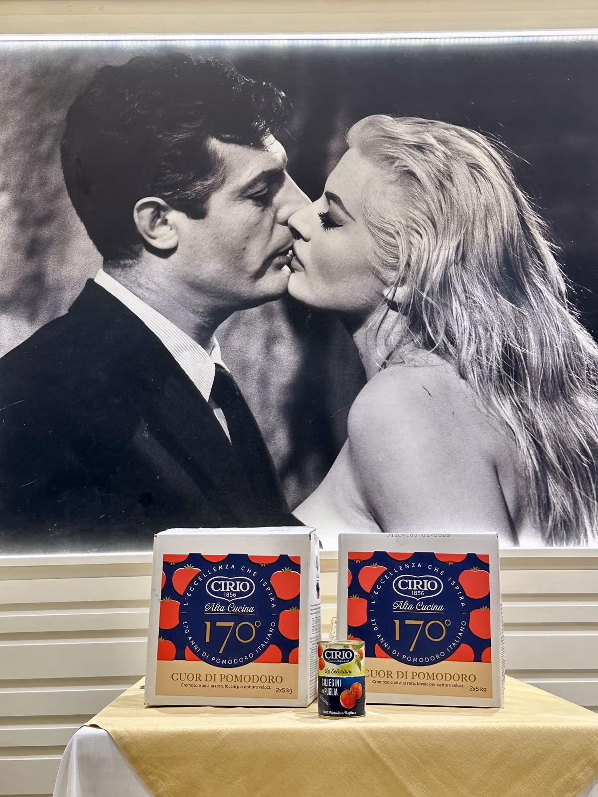 Il Cuor di Pomodoro di Cirio Alta Cucina utlizzato da Leonardo Sarcina nella sua pizzeria La Dolce Vita, ispirata al celebre film di Federico Fellini