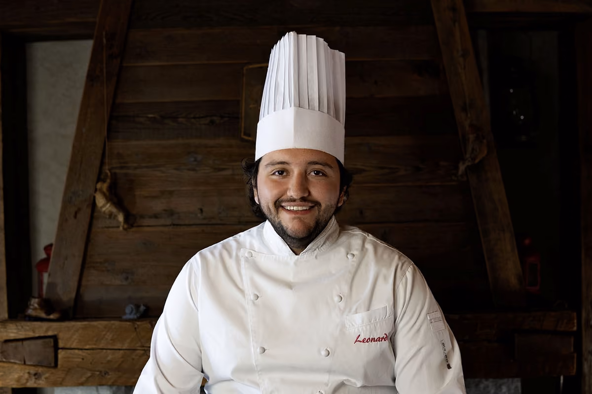 Lo chef Leonardo Brunero