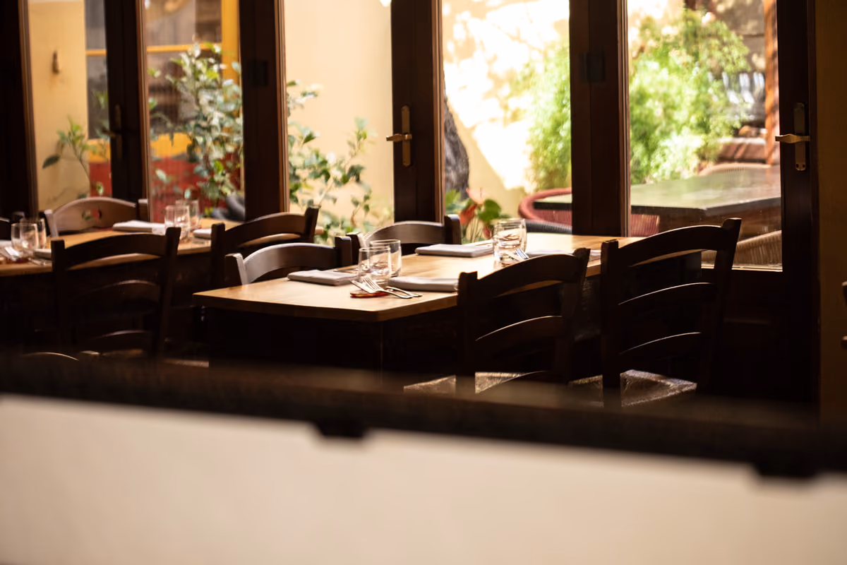 La sala di Corte Sconta