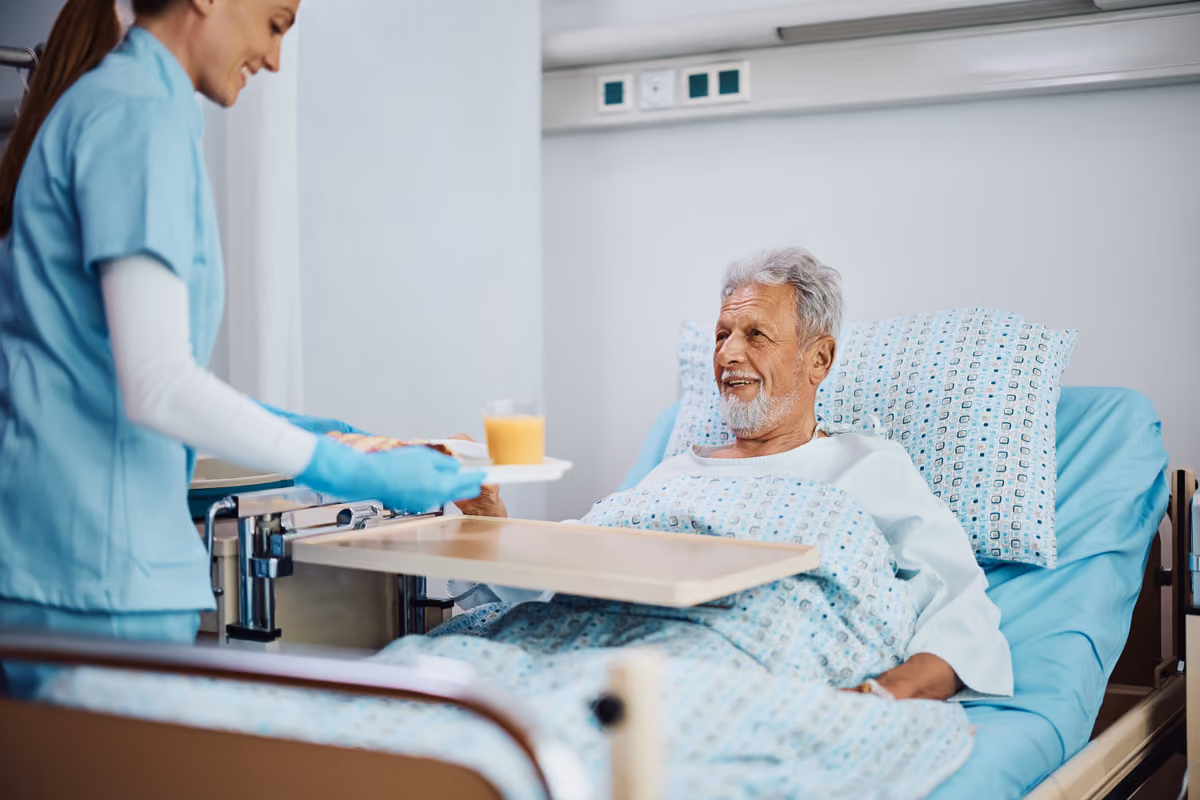 Un servizio pubblico come un ospedale non può pensare di funzionare senza la gestione dei pasti per i pazienti