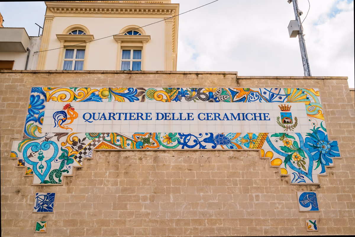 Il Quartiere delle Ceramiche a Grottaglie