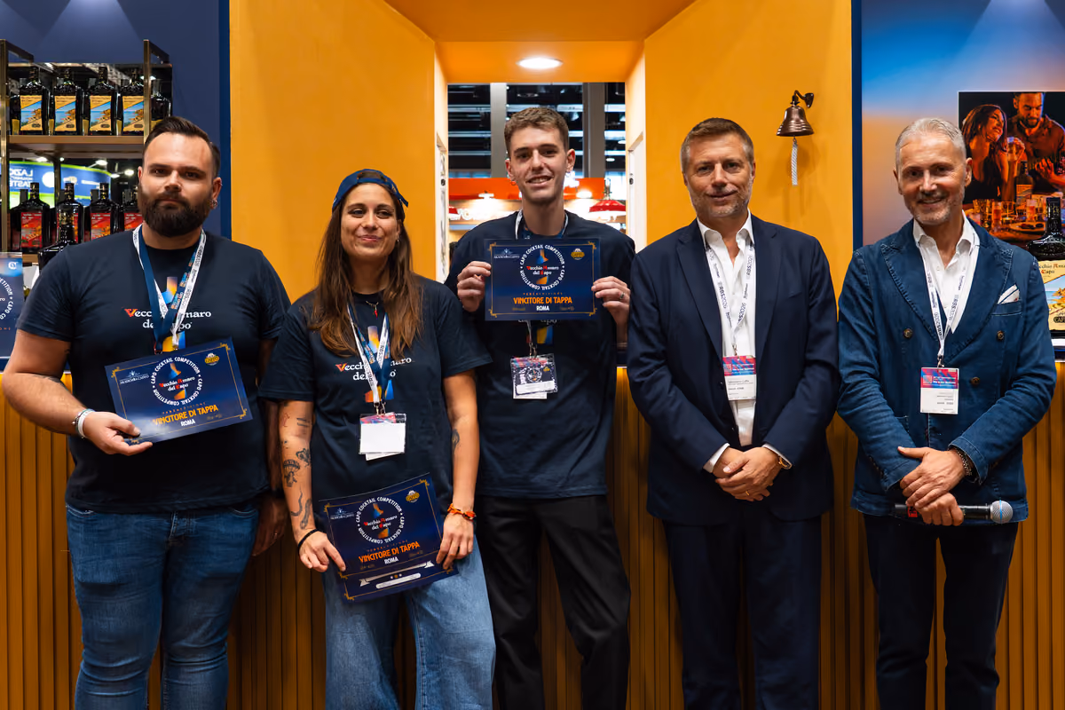 I primi tre finalisti della Capo Cocktail Competition decretati al Roma Bar Show