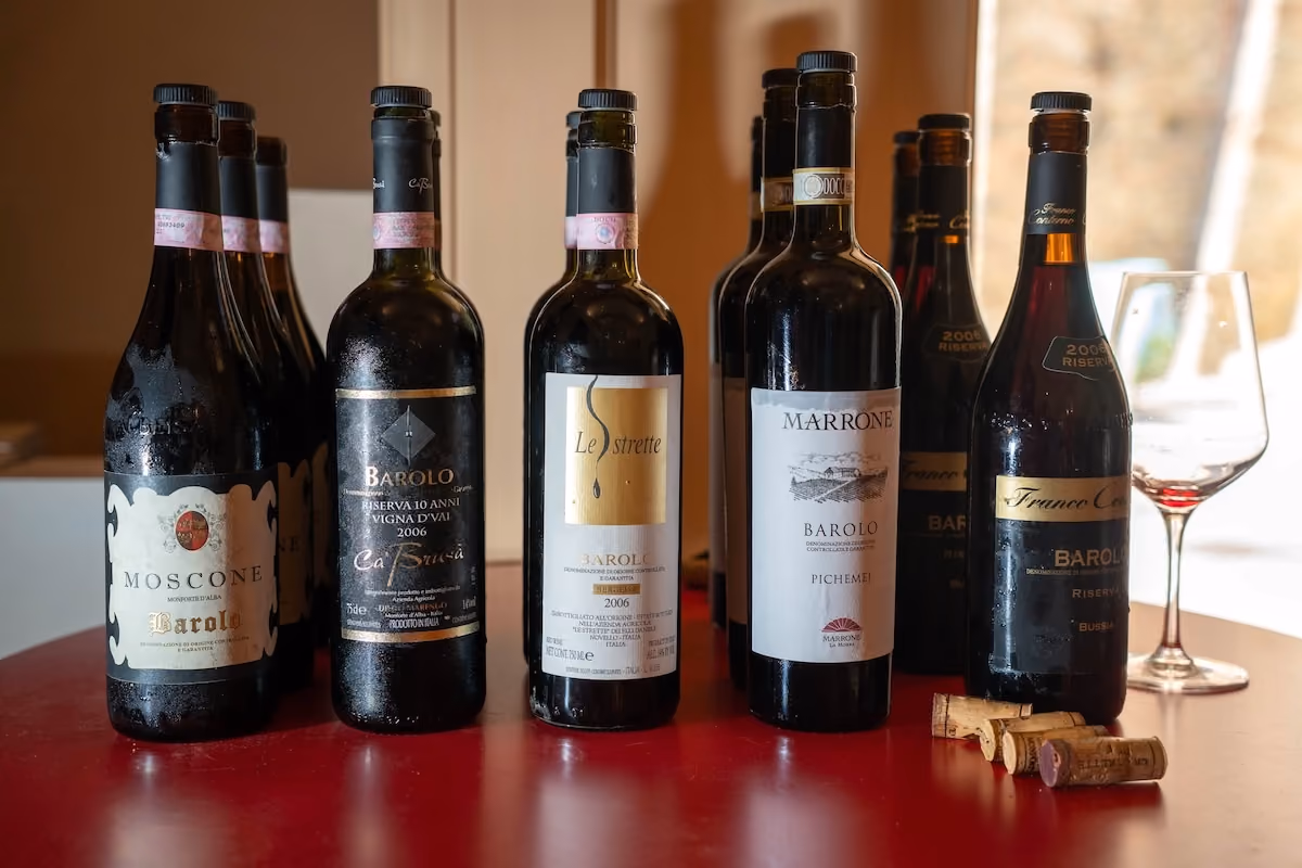 I vini degustati