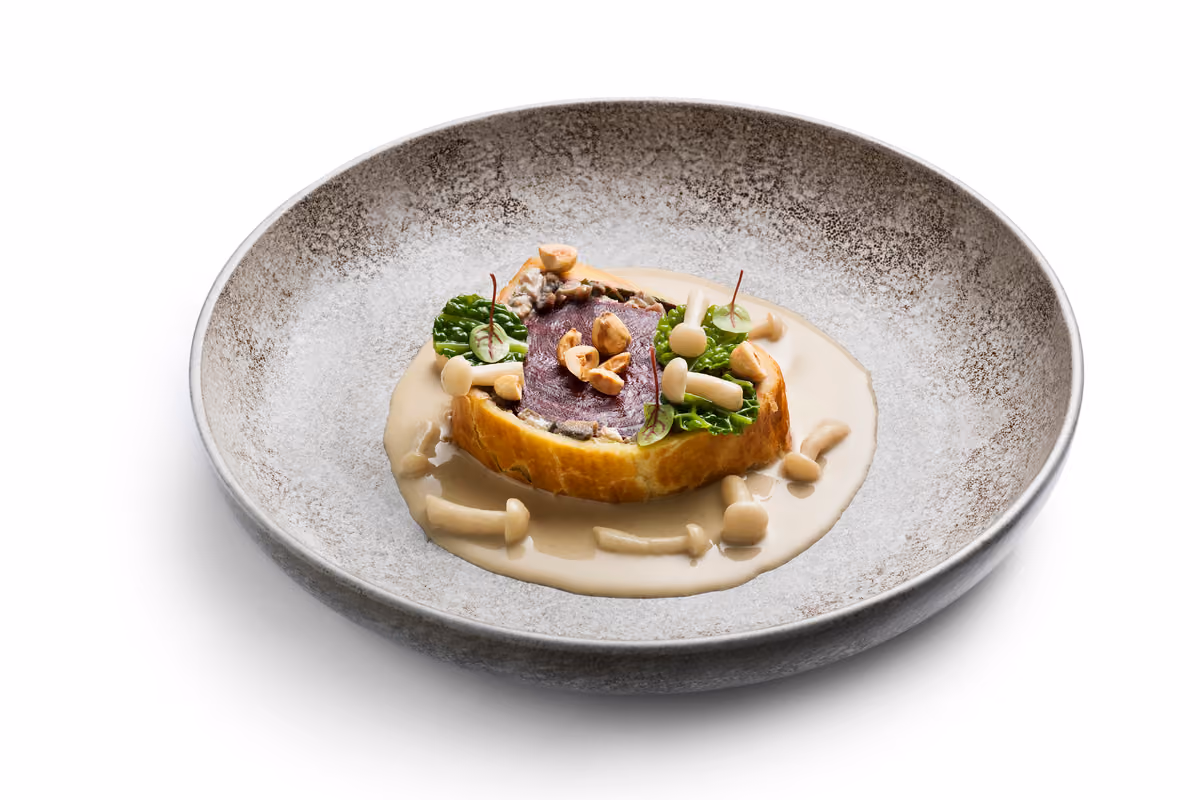Wellington di barbabietola di chef Antonio Cuomo