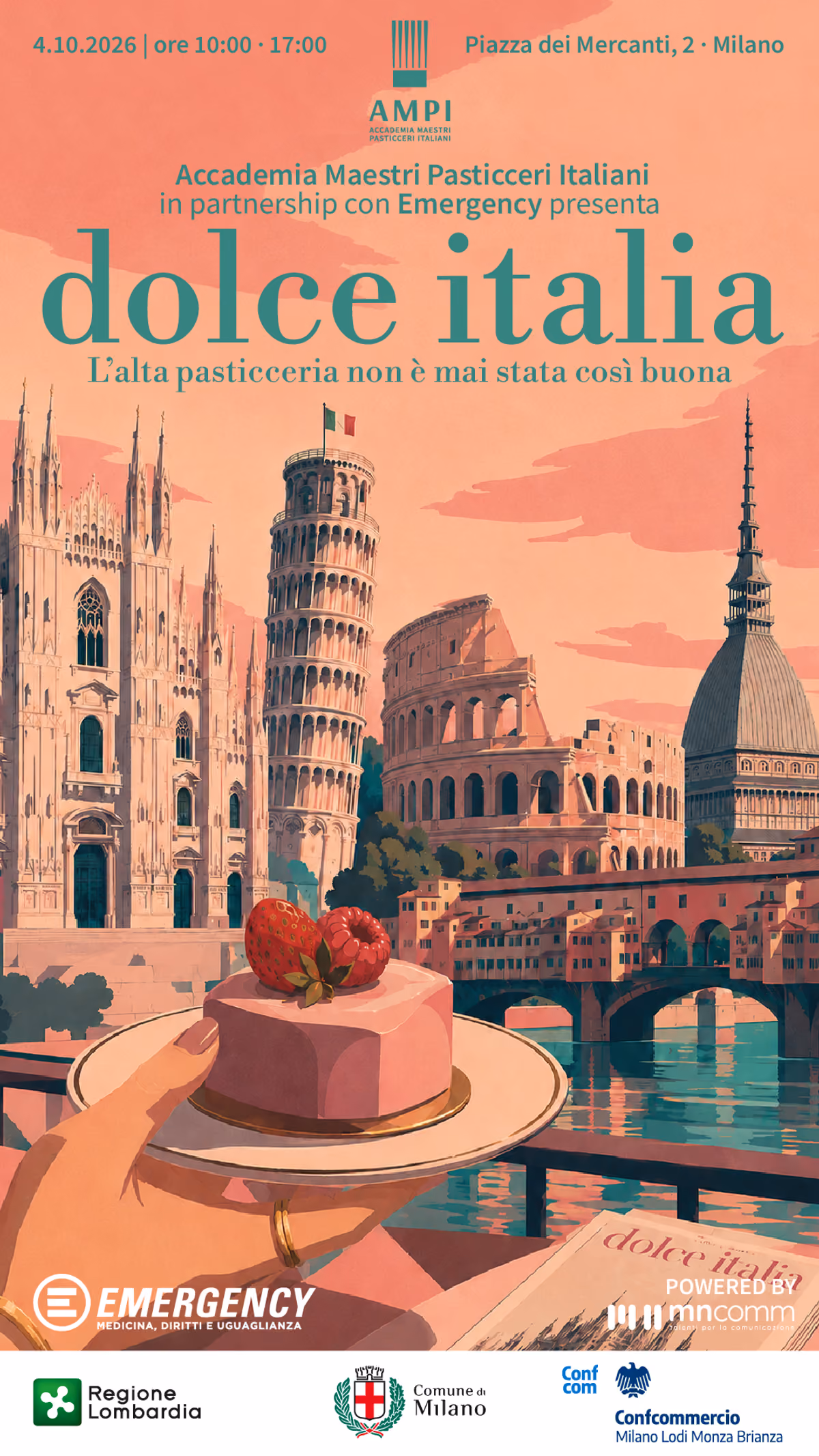 La locandina dell'evento Dolce Italia