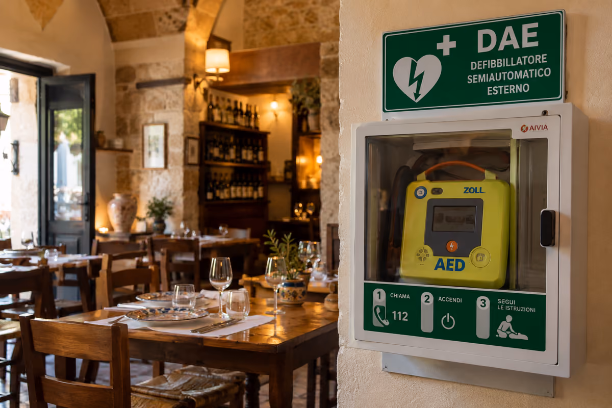A Catania bar e ristoranti diventano presidi salvavita: defibrillatori in 19 locali