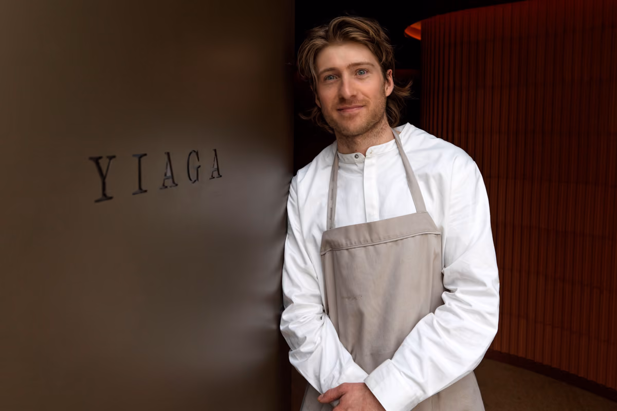 Lo chef Hugh Allen