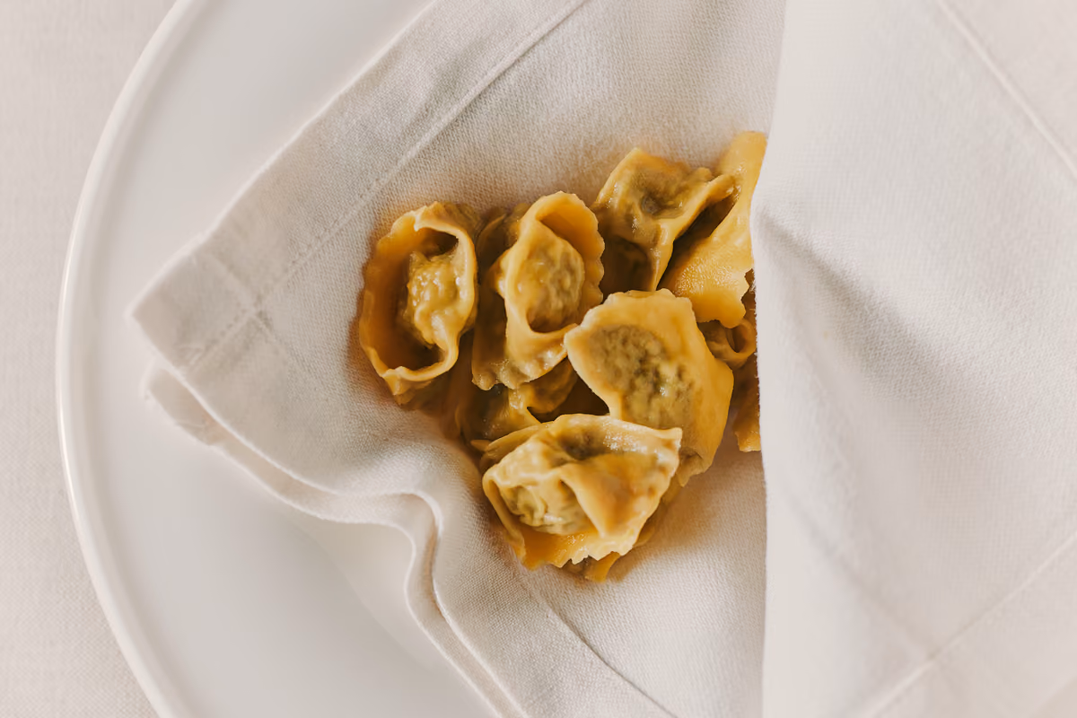 I plin al tovagliolo di Guido Ristorante