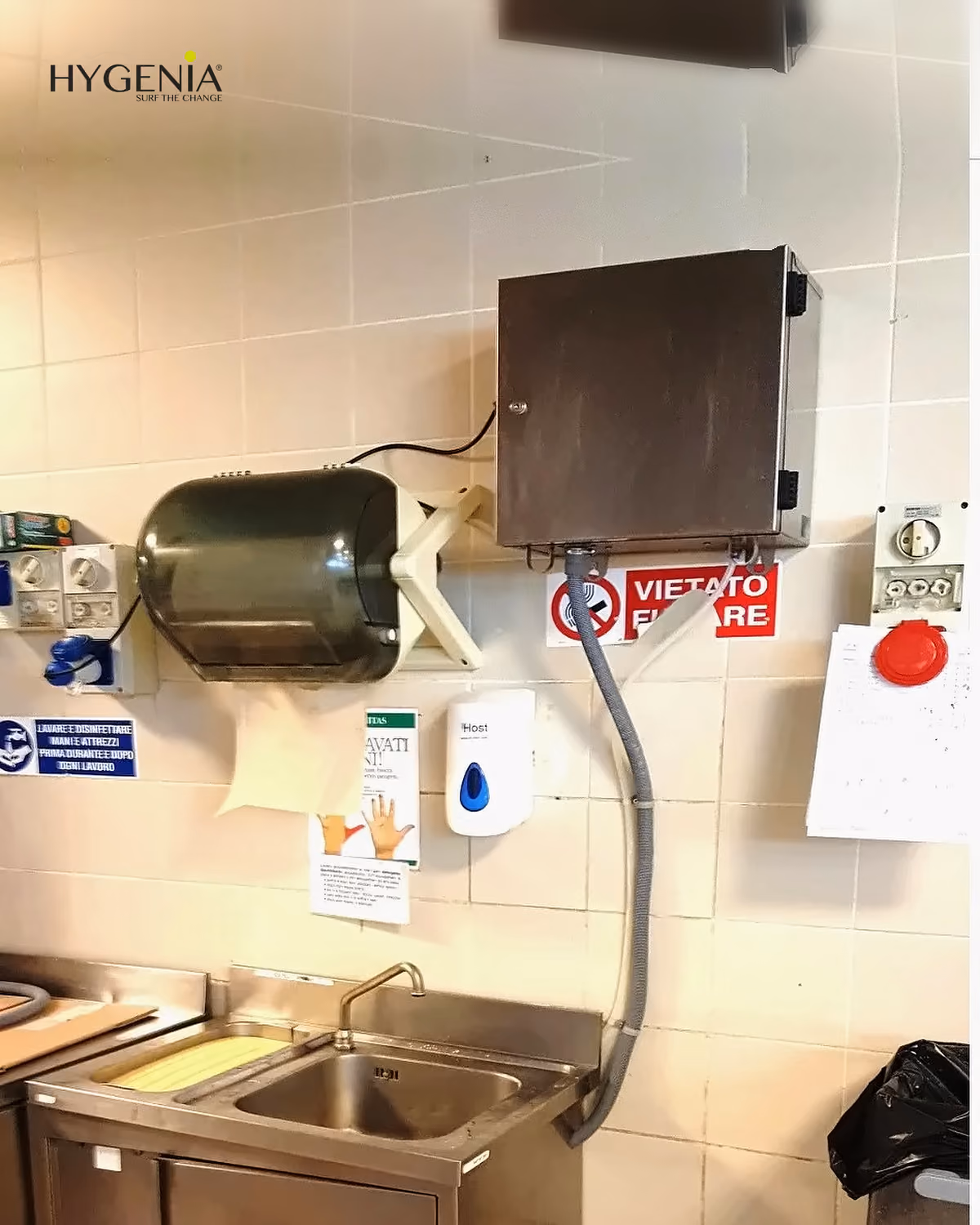Come si può installare Biodose in una cucina professionale
