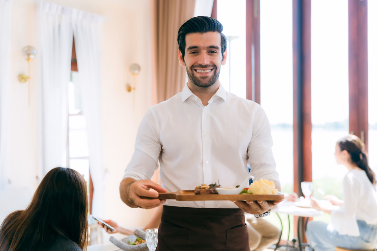 La qualità del personale di sala si vede quando il servizio si complica
