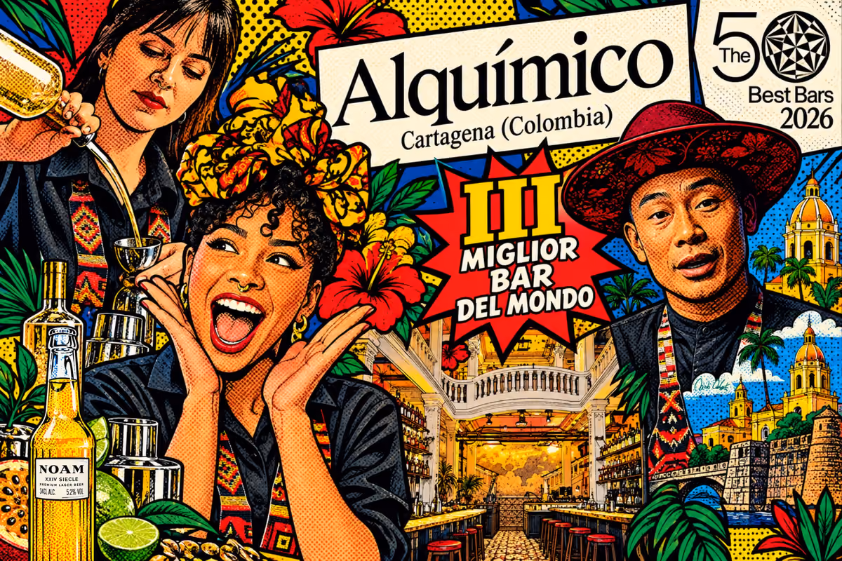 L'Alquìmico di Cartagena, Colombia, chiude il podio di World 50 Best Bar 2026