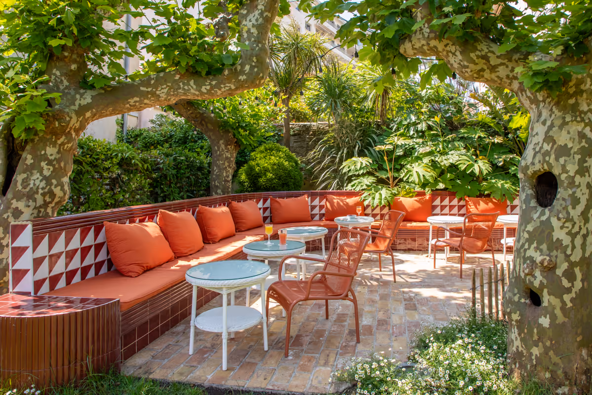 Il giardino della Maison de Silhouette