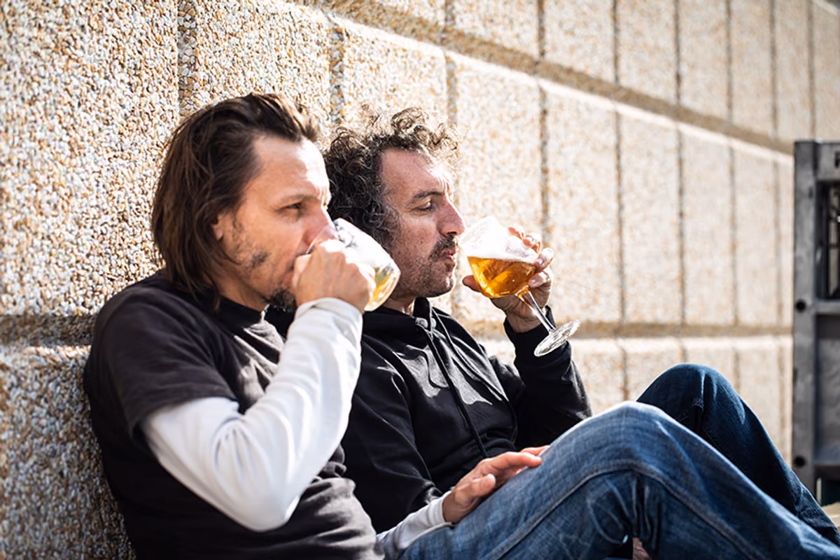 Gabriele Di Marcantonio e Bernardo Perfetti: fondatori, titolari e birrai di Birrificio Mezzopasso