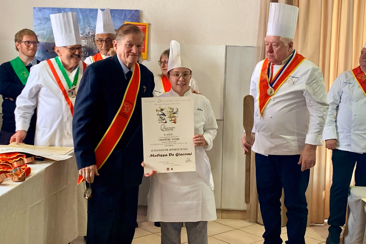 Melissa De Giacomi premiata come giovane promessa