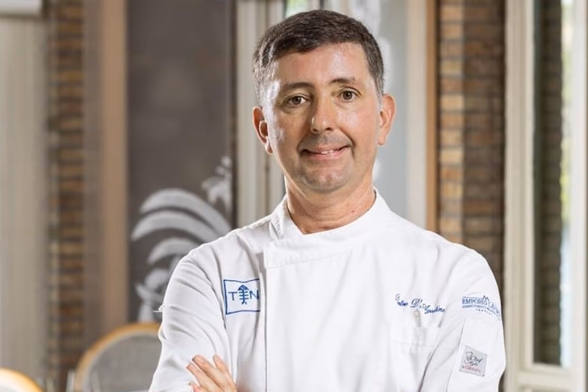 Lo chef Pietro D'Agostino