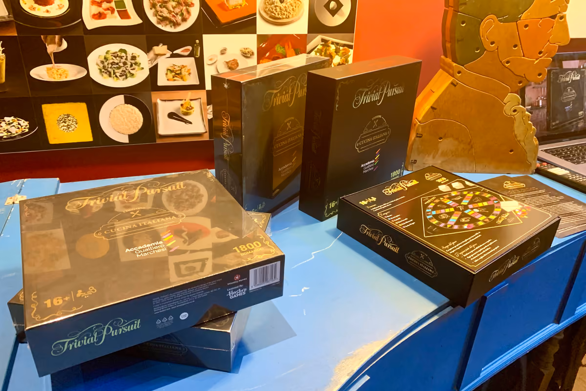 Il Trivial dedicato alla cucina italiana conta 300 domande per ognuna delle 6 categorie tematiche