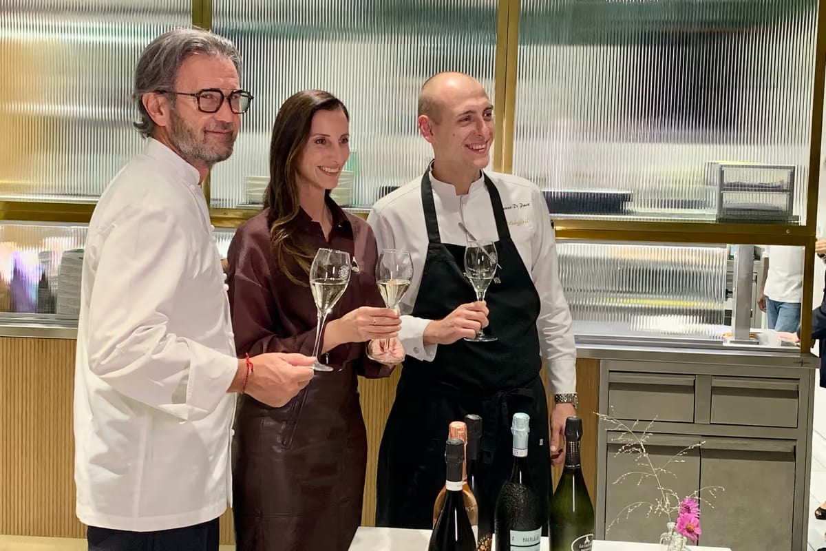 Italia e America a tavola: Carlo Cracco e Lorenzo Di Pace firmano una cena a quattro mani