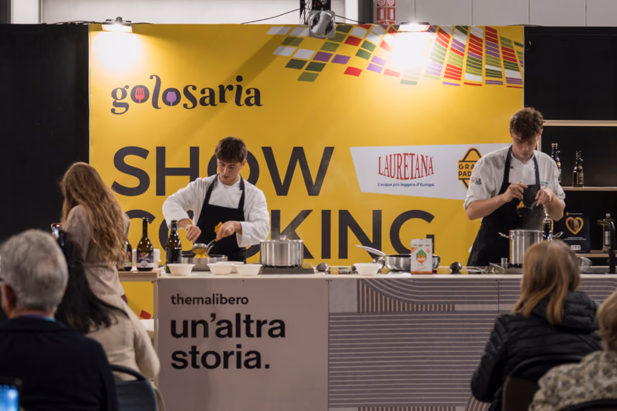 Golosaria proporrà oltre 50 appuntamenti, con showcooking, premiazioni, incontri e masterclass
