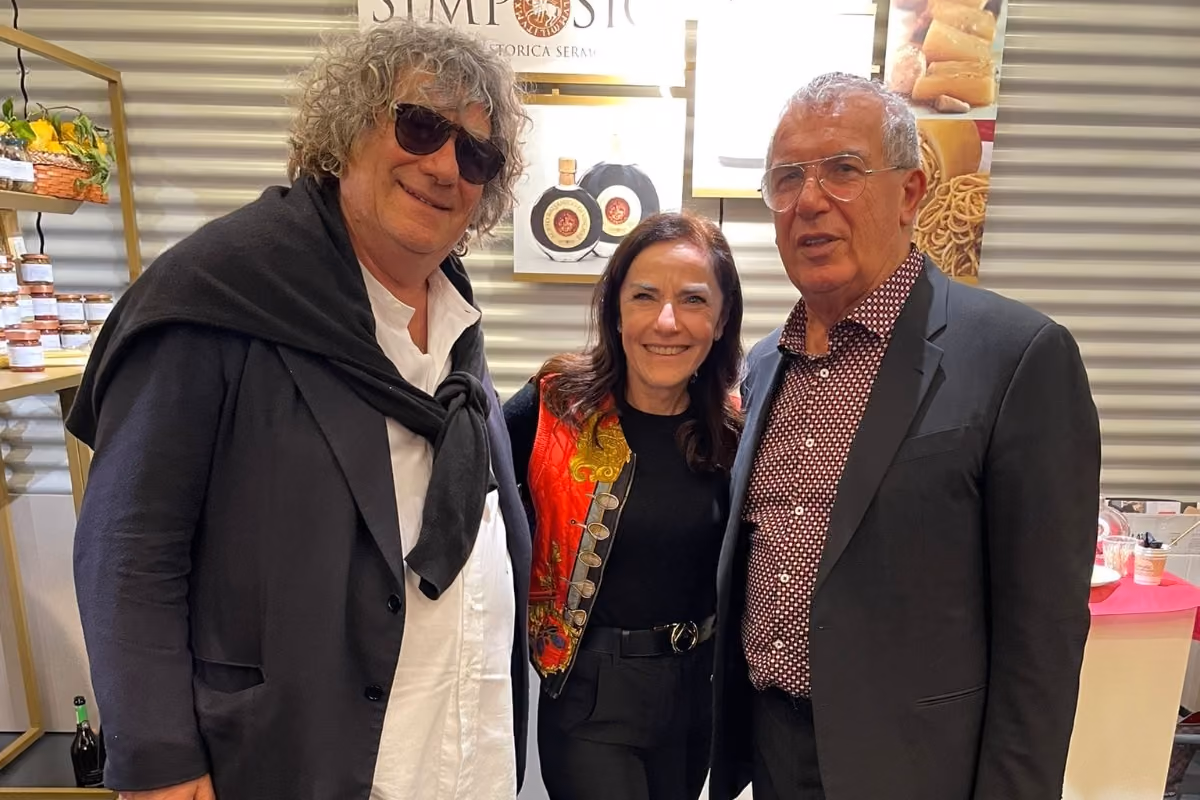 Angela Concu tra Fulvio Pierangelini e Igles Corelli