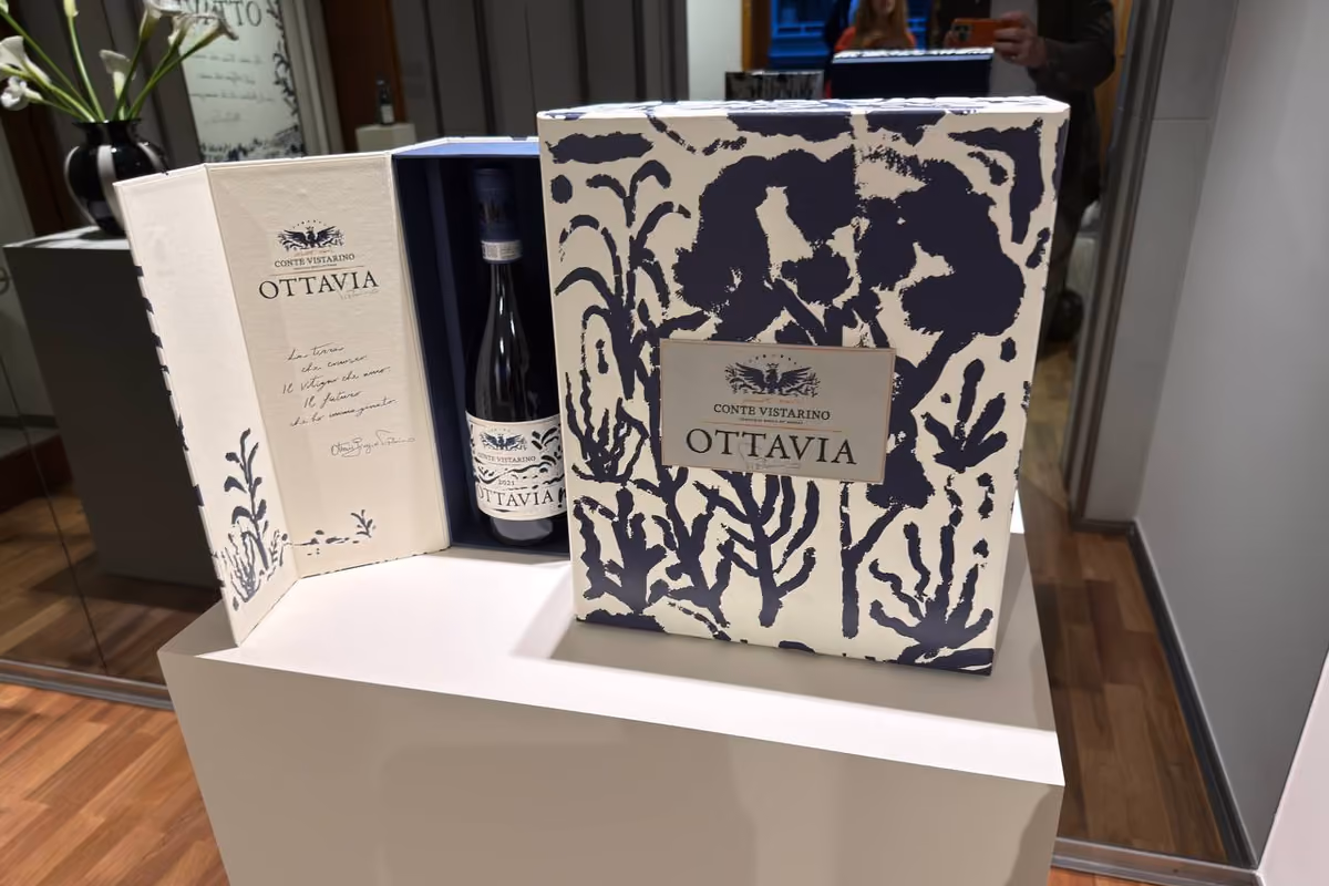 Il packaging di "Ottavia"