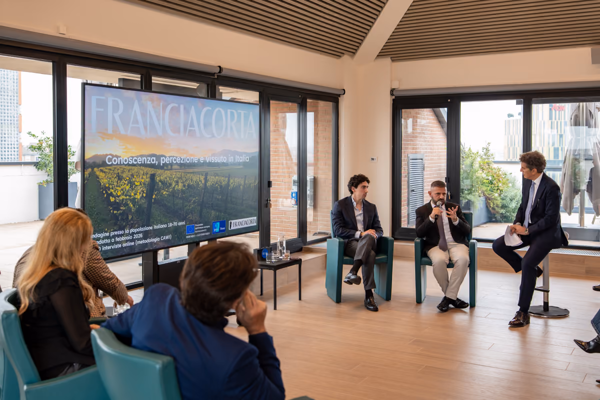 Un momento della tavola rotonda durante la Milano Wine Week