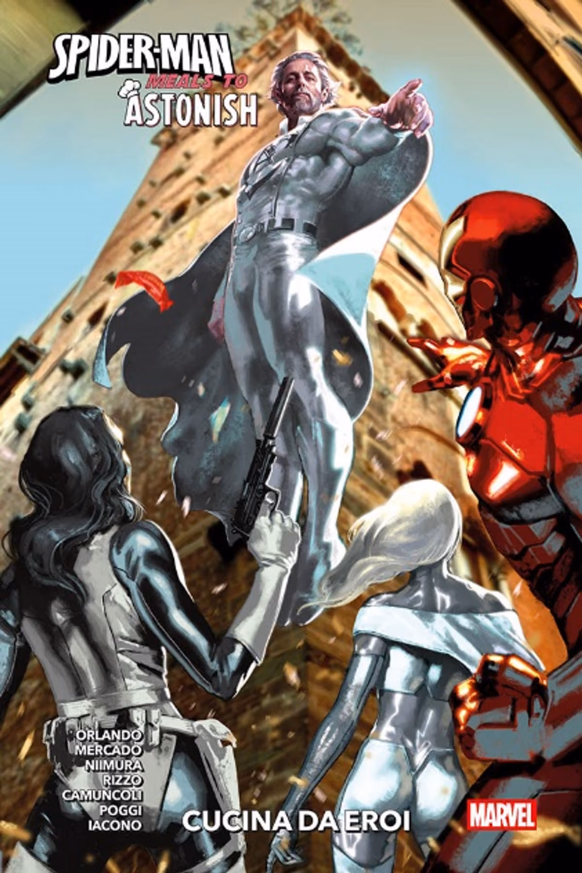 Dalla cucina ai supereroi: lo chef Cristiano Tomei diventa un personaggio Marvel