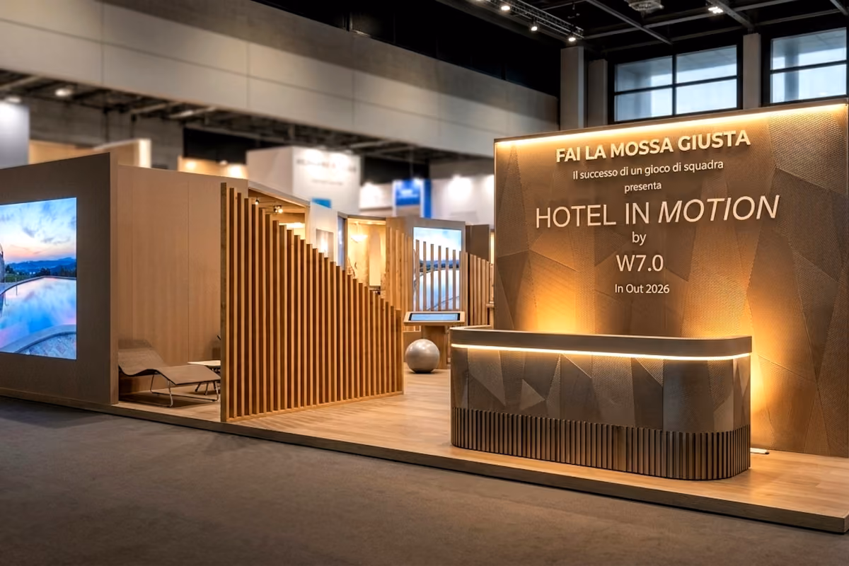 Nella mostra Hotel in Motion in esposizione tante novità di design per l'hotellerie