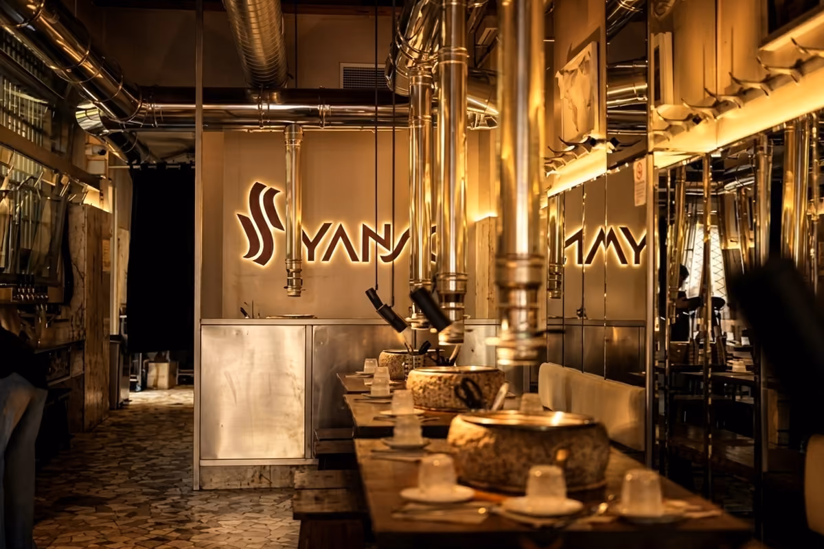 La sala di Yanso in via Sarpi